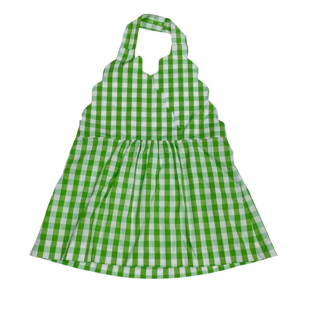NWT Little English Size 10 Scallop Green Halter Top